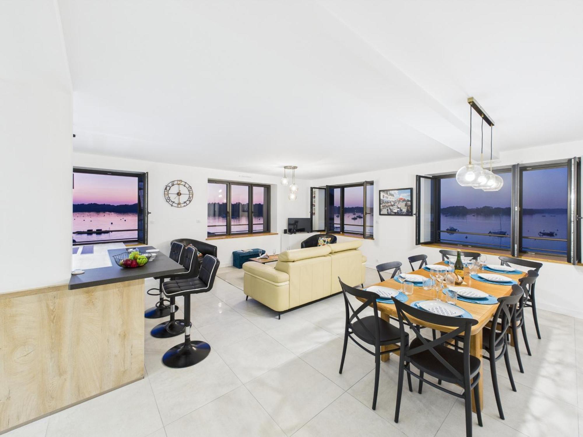 Appartement Vue Sur La Mer A L'Ile Tudy ! Екстериор снимка
